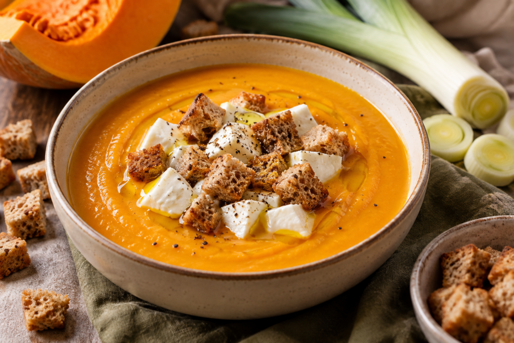 VELLUTATA ZUCCA E PORRI