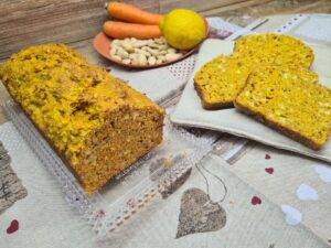 plumcake carote e mandorle