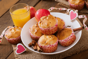 muffin mele e arancia