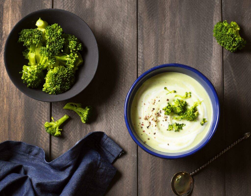 HUMMUS DI BROCCOLI E CECI