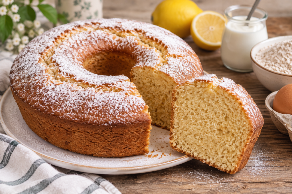 ciambellone allo yogurt: ricetta classica
