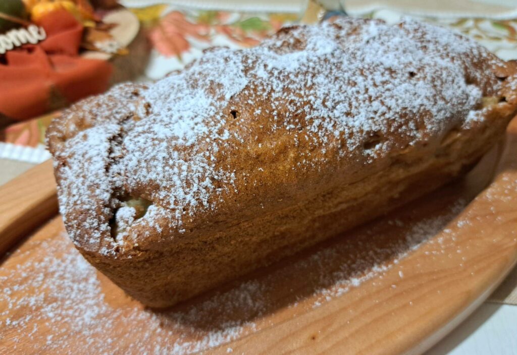 plumcake pere limone e zenzero