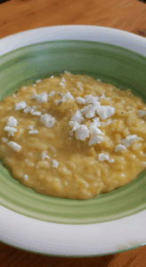 RISOTTO ZUCCA E FETA