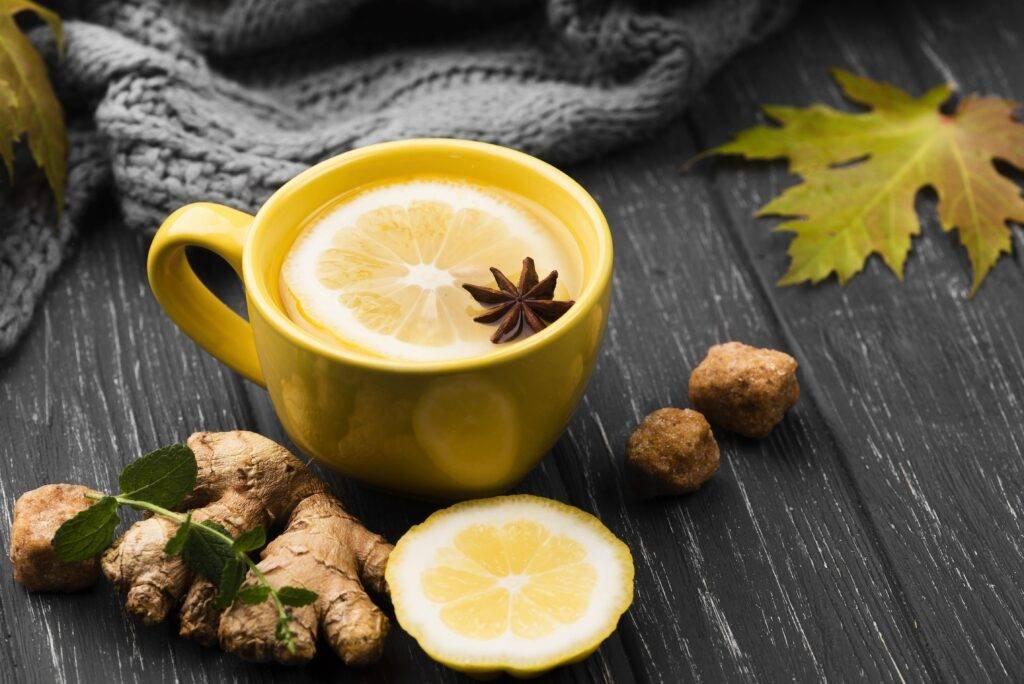 tisana zenzero e curcuma