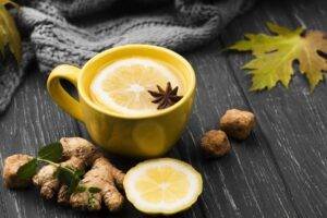 tisana zenzero e curcuma