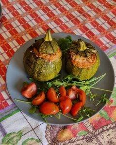 zucchine ripiene di tonno o