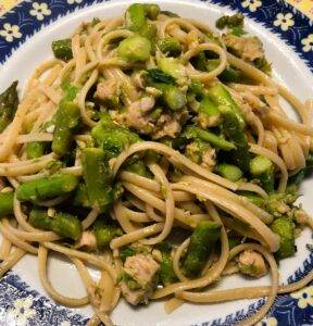 linguine asparagi e tonno