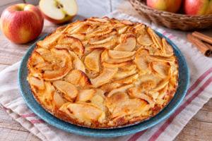 torta di mele invisibile