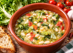 zuppa di scarola e fagioli