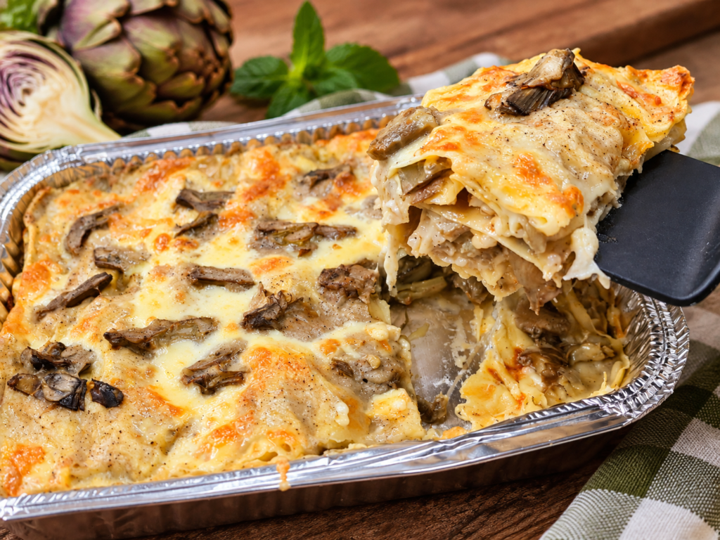 lasagne ai carciofi