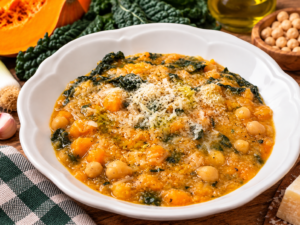 Zuppa rustica di zucca e ceci (1)
