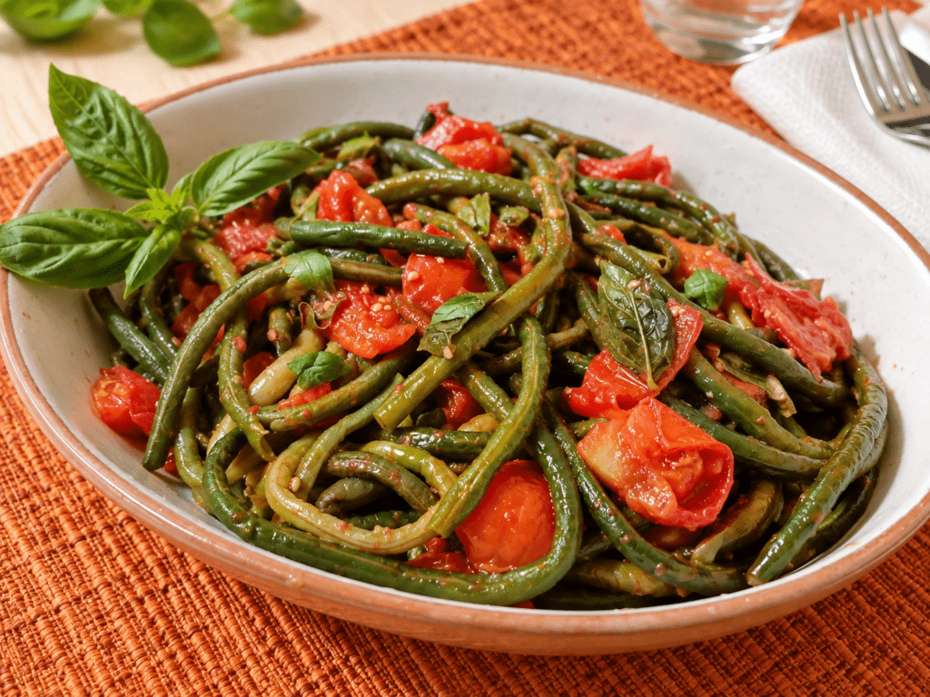 fagiolini al pomodoro