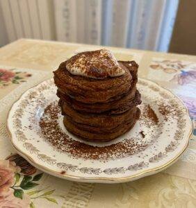 pere cioccolato con farina di castagne