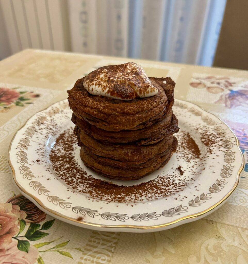 pere cioccolato con farina di castagne