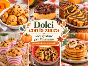 Dolci con la zucca d’autunno