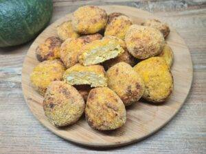 nuggets di pollo e zucca