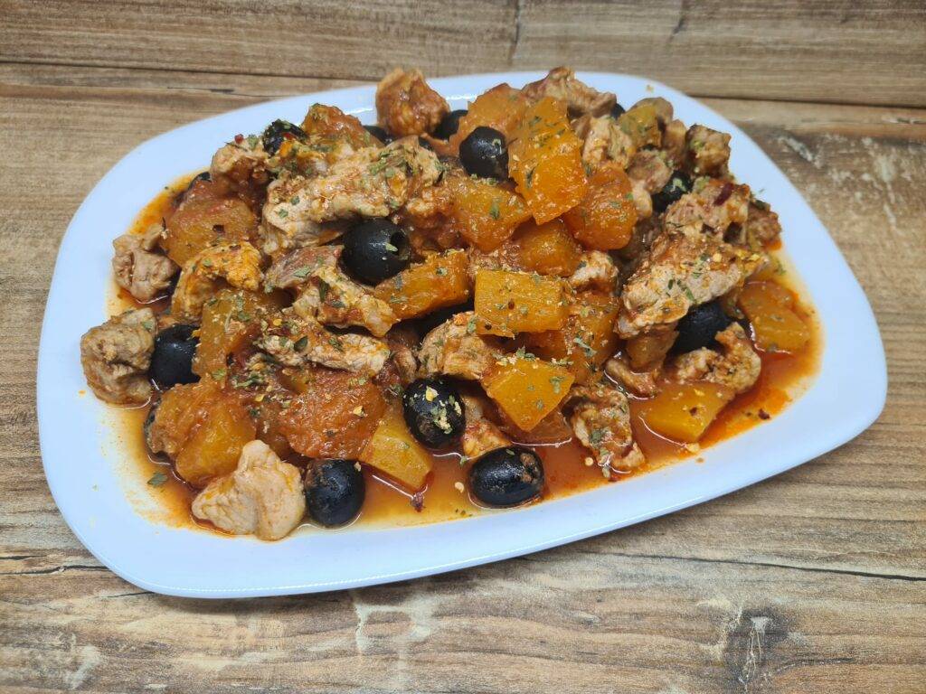 spezzatino con la zucca