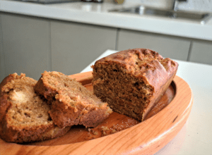 plumcake pere limone e zenzero