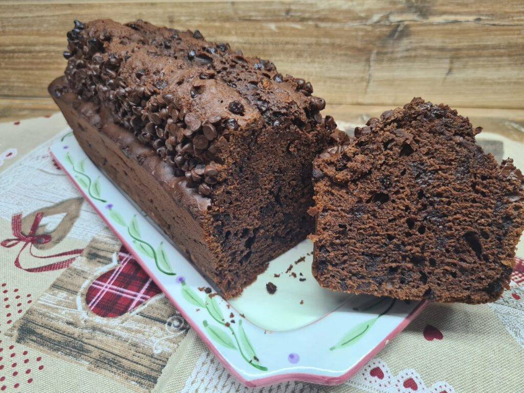 plumcake al cioccolato