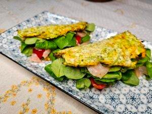 tacos di zucchine e carote