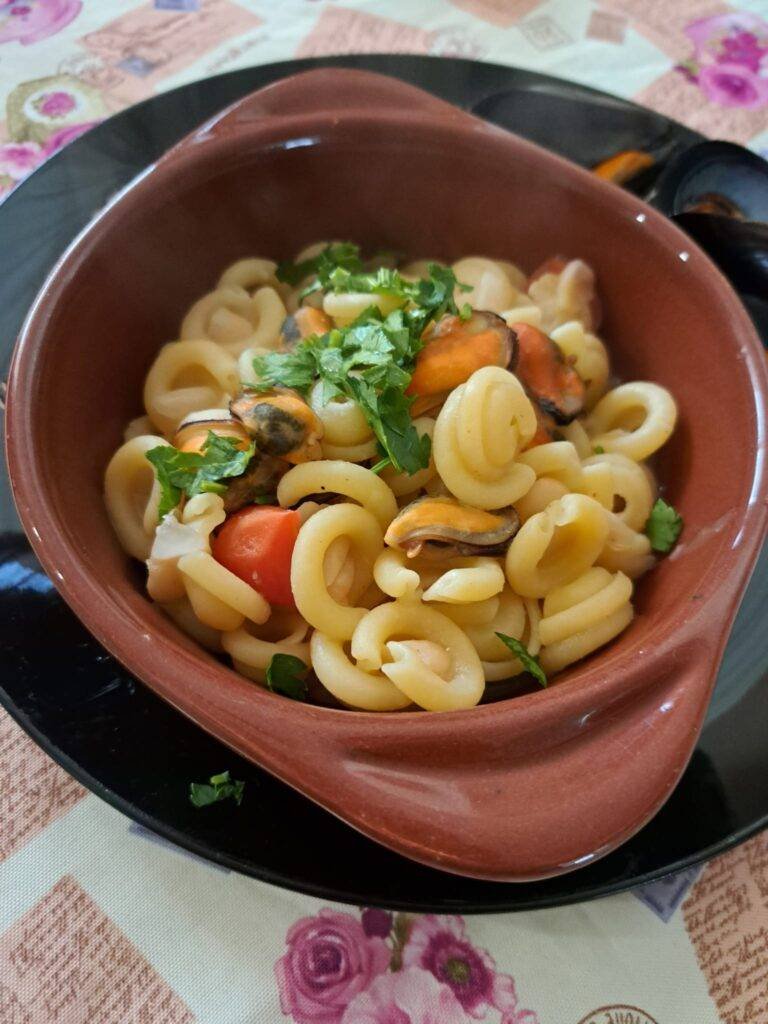pasta fagioli e cozze