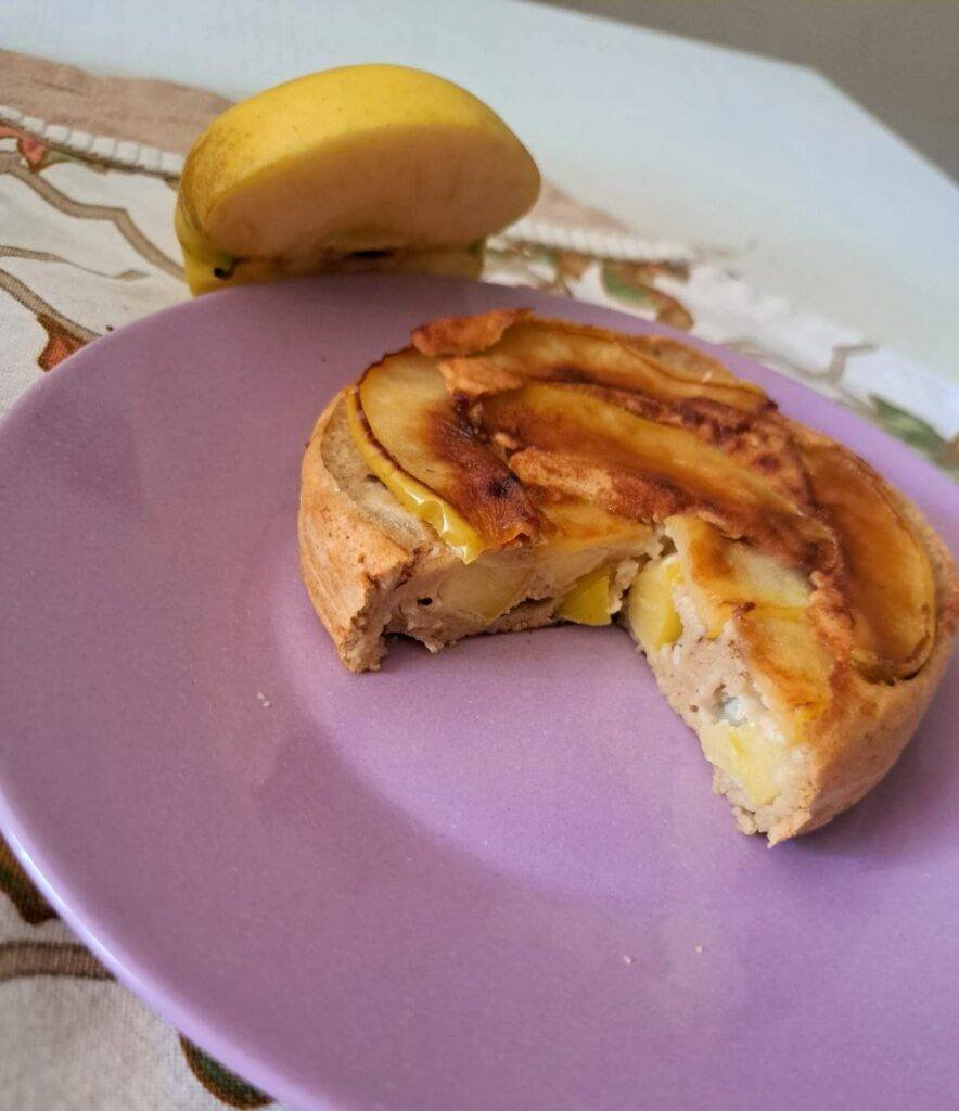pancake torta di mele