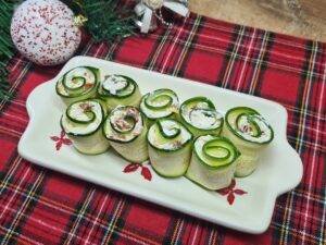 rotolini di zucchine e robiola
