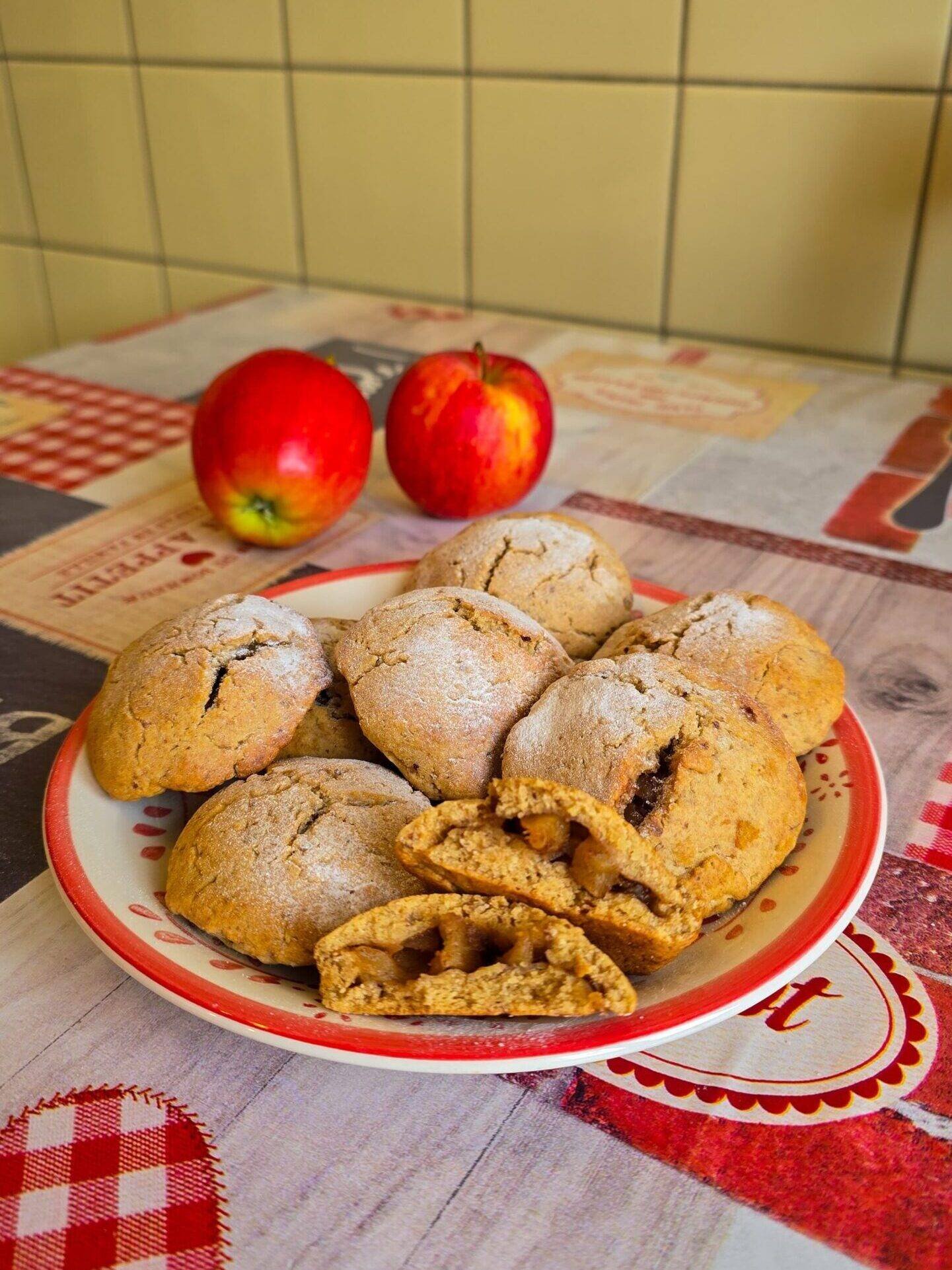 biscotti cuor di mela