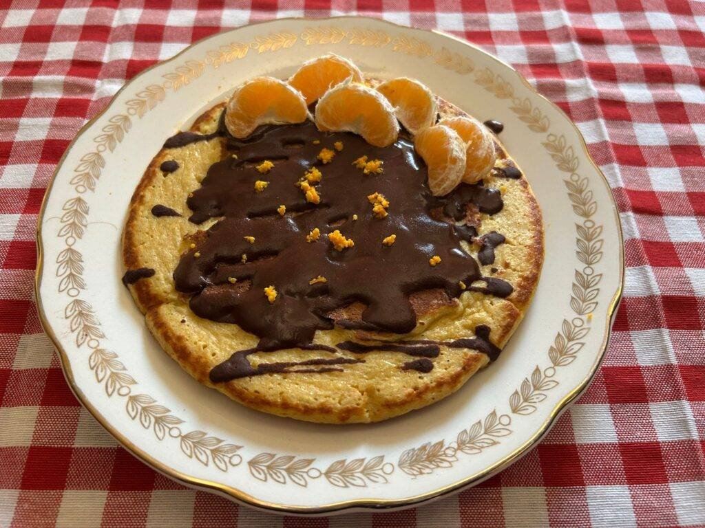 pancake alle clementine
