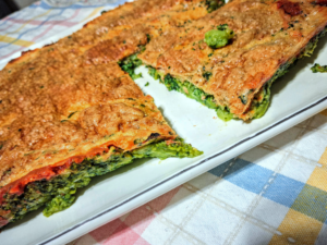 sformato di broccoli e frittata
