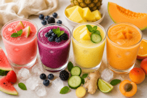 4 smoothie freschi, leggeri e idratanti perfetti per l'estate
