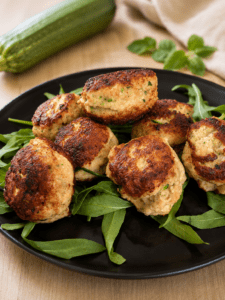 polpette pollo e zucchine
