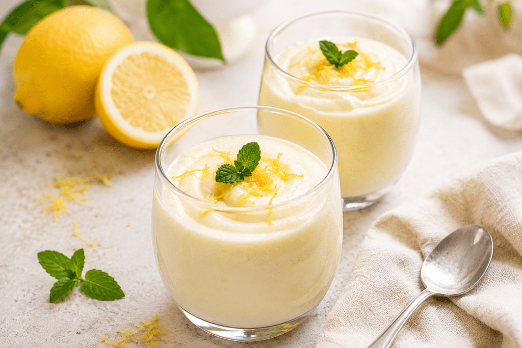 mousse al limone
