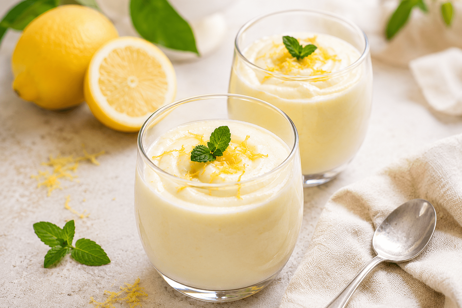 mousse al limone