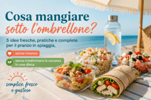 cosa mangiare sotto l'ombrellone