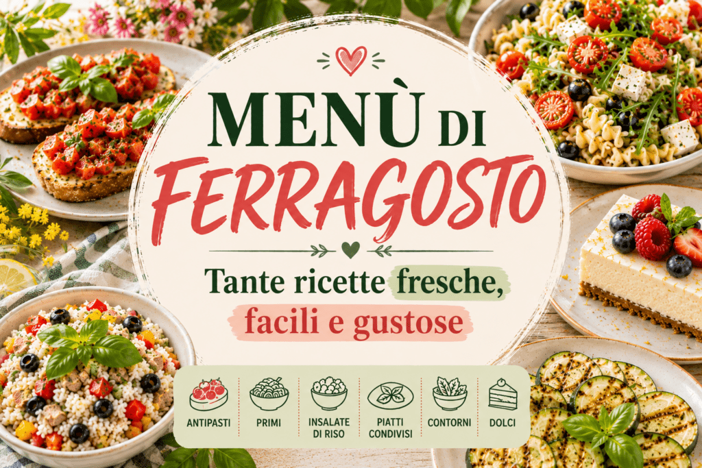 MENù DI FERRAGOSTO