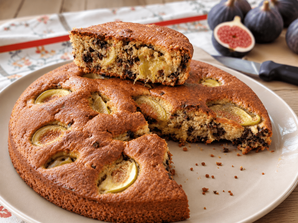 torta soffice ai fichi